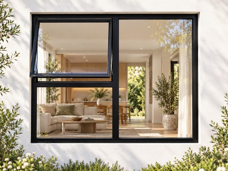 kenzo pt129lbl black 1200x900mm top hung window