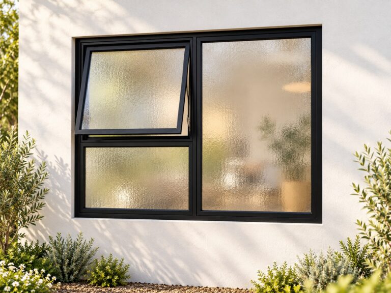 kenzo pt129obstsglbl black 1200x900mm top hung window