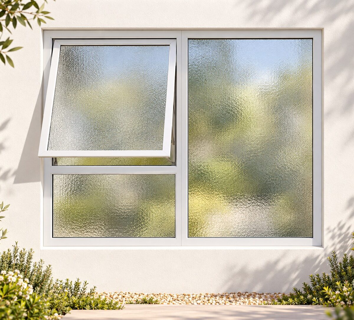 kenzo pt129obstsglw white 1200x900mm top hung window