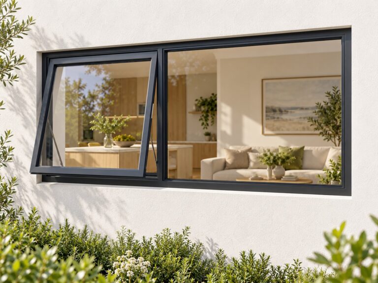 kenzo pt156lc charcoal 1500x600mm top hung window