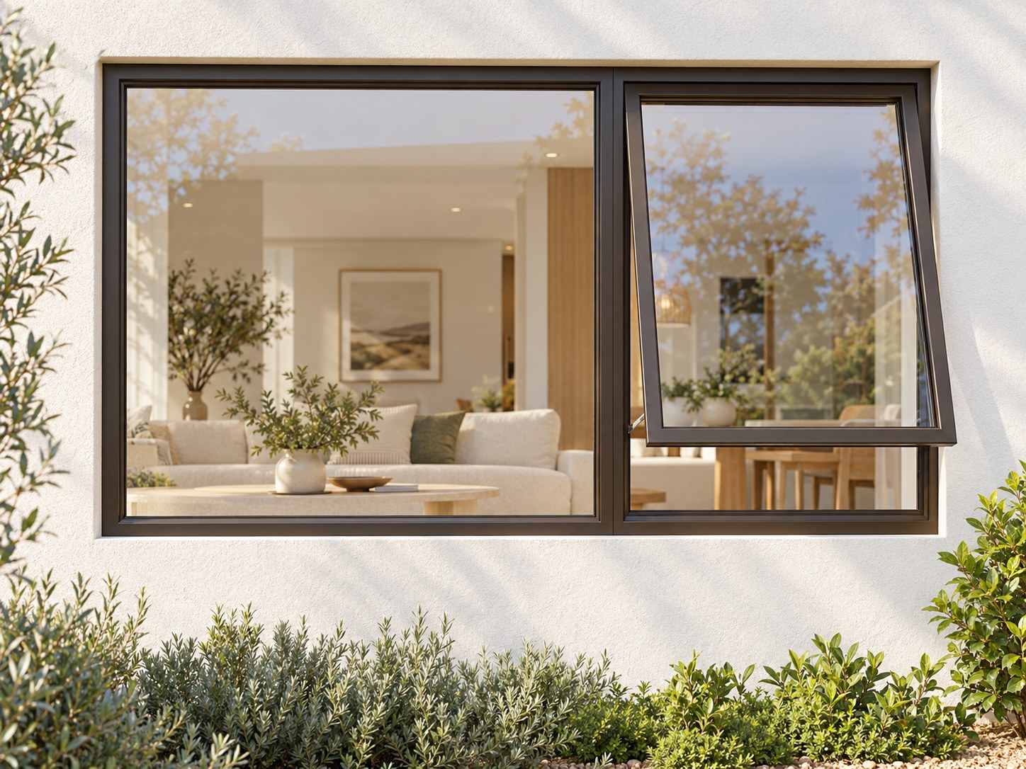 kenzo pt156rb bronze 1500x600mm top hung window kenzo pt156rb bronze 1500x600mm top hung window