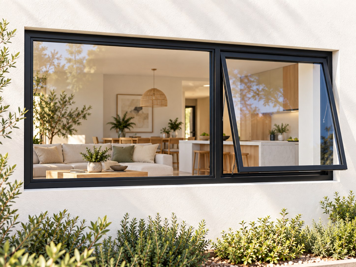 kenzo pt156rbl black 1500x600mm top hung window kenzo pt156rbl black 1500x600mm top hung window