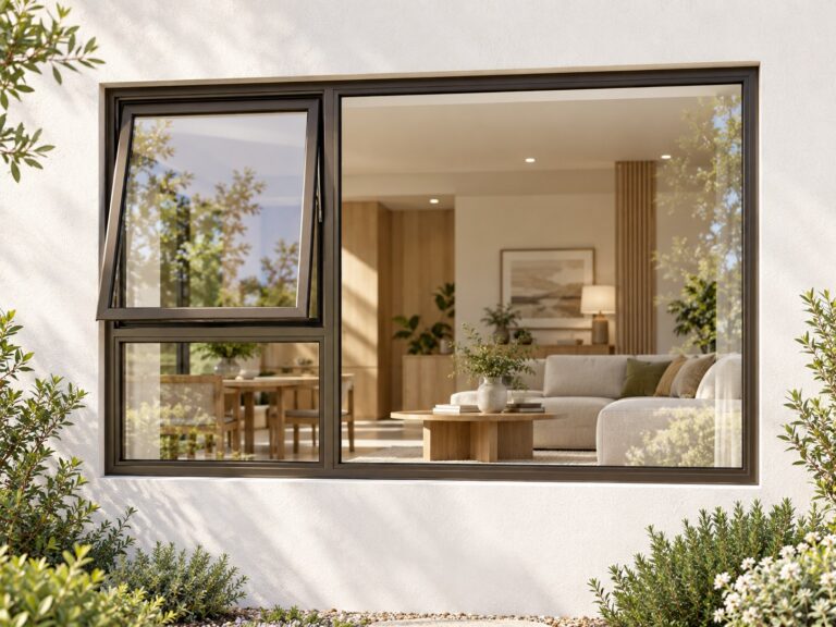 kenzo pt159lb bronze 1500x900mm top hung window