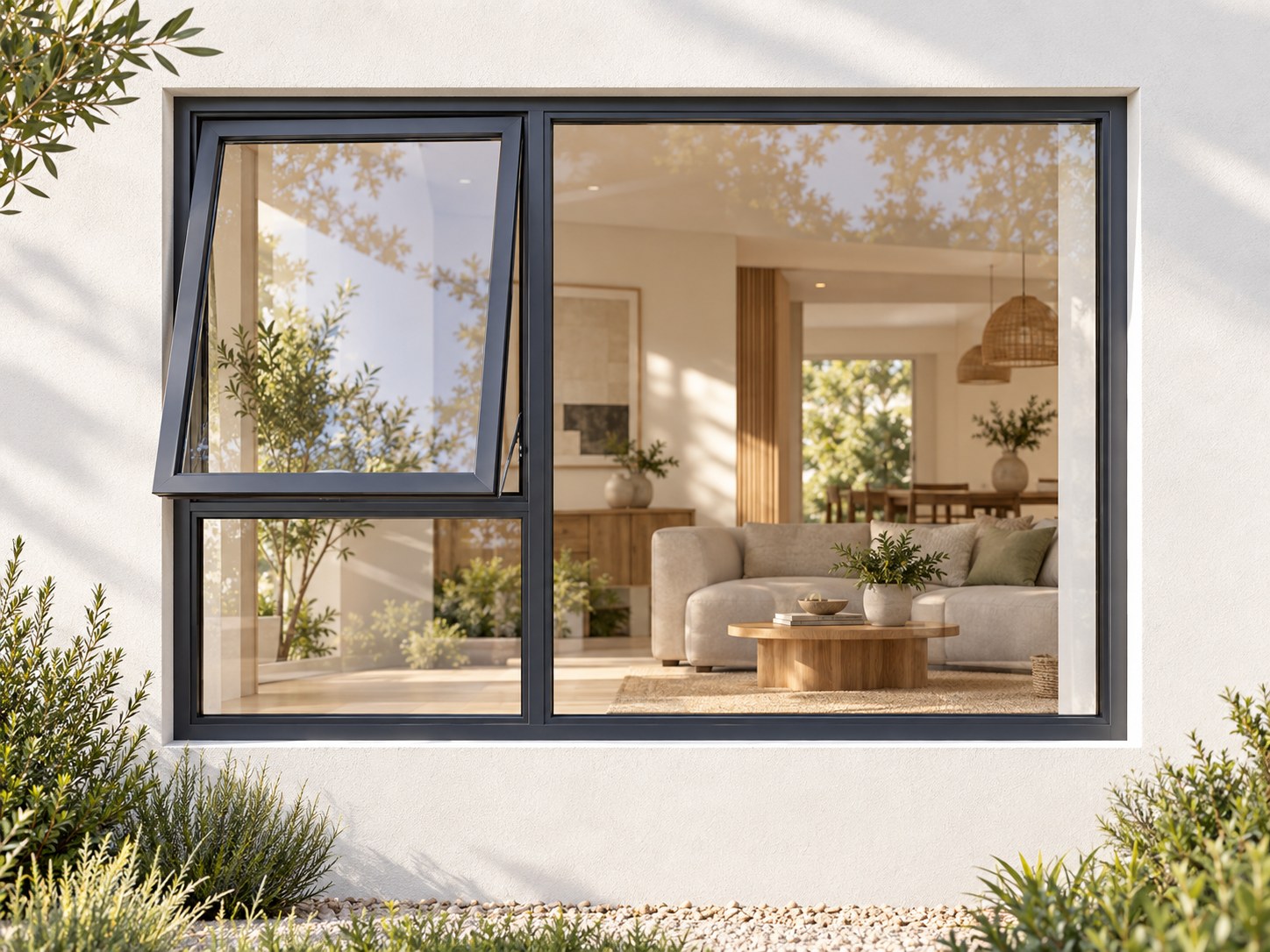 kenzo pt159lc charcoal 1500x900mm top hung window kenzo pt159lc charcoal 1500x900mm top hung window