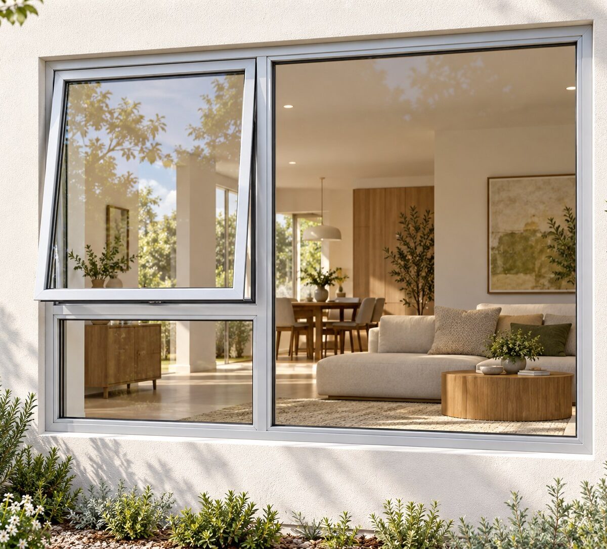 kenzo pt159ls silver 1500x900mm top hung window