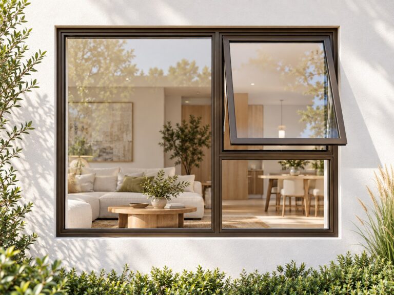 kenzo pt159rb bronze 1500x900mm top hung window