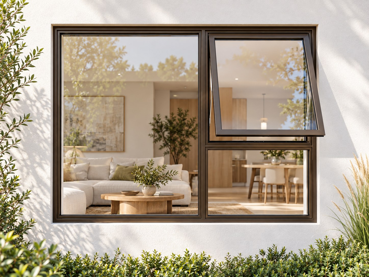 kenzo pt159rb bronze 1500x900mm top hung window kenzo pt159rb bronze 1500x900mm top hung window