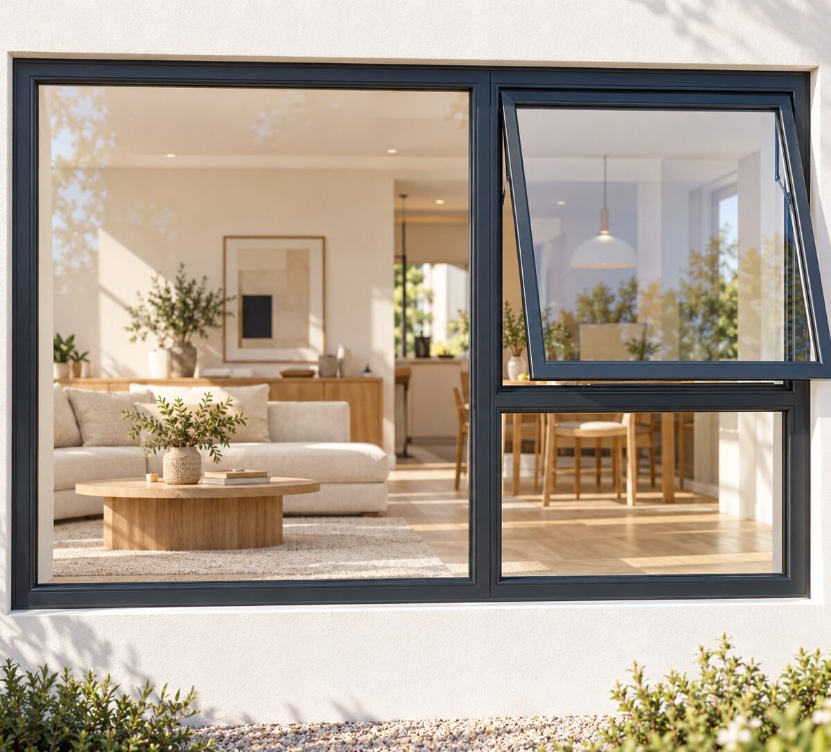 kenzo pt159rc charcoal 1500x900mm top hung window