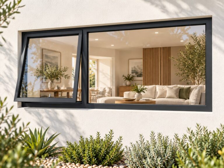 kenzo pt186lc charcoal 1800x600mm top hung window
