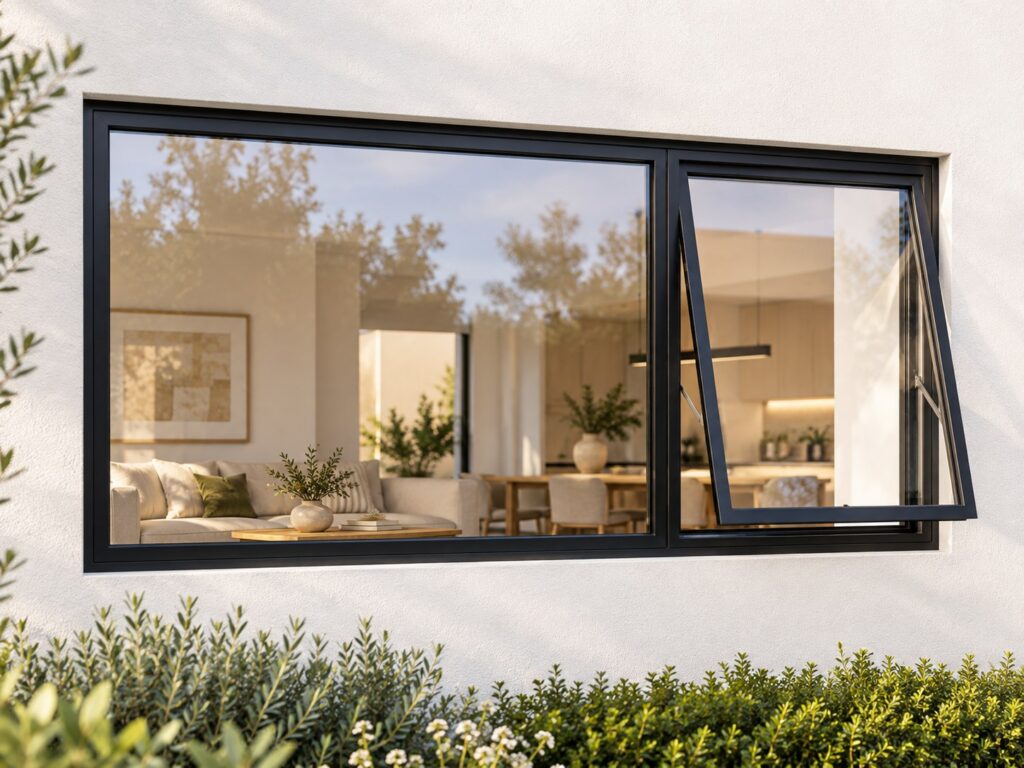 Right Upper Opener with Fixed Side Pane – lifestyle illustration