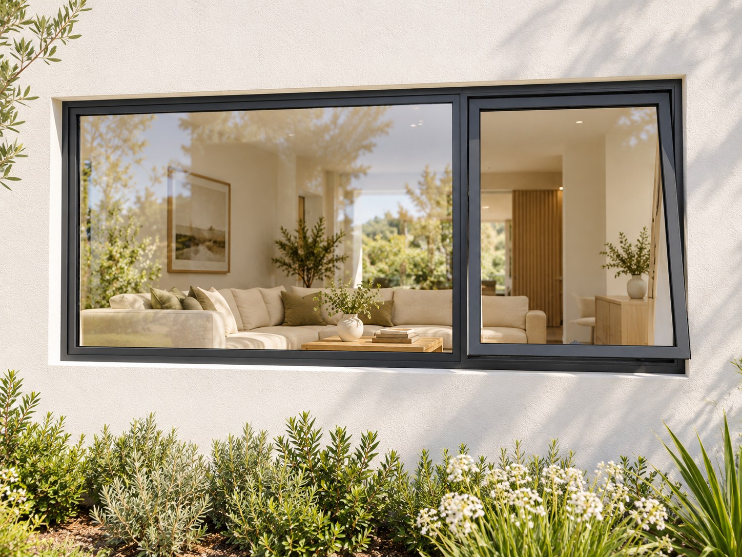 kenzo pt186rc charcoal 1800x600mm top hung window kenzo pt186rc charcoal 1800x600mm top hung window