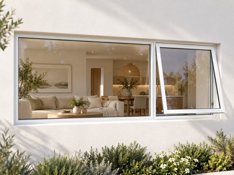 kenzo pt186rw white 1800x600mm top hung window