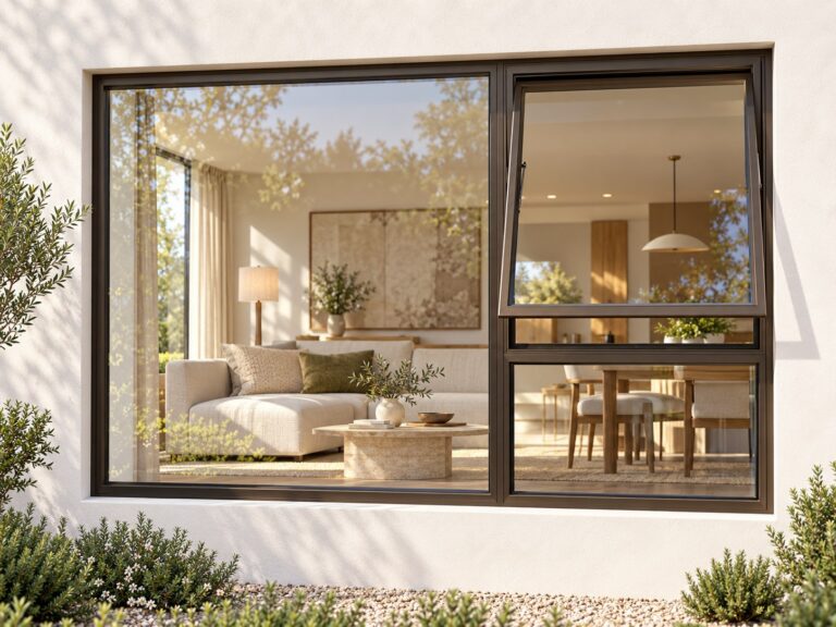 kenzo pt189rb bronze 1800x900mm top hung window