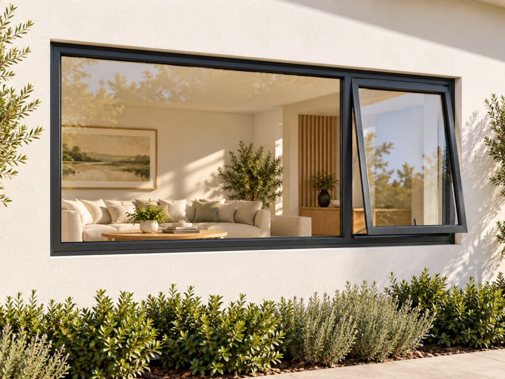 Right Upper Opener with Fixed Side Pane – lifestyle illustration