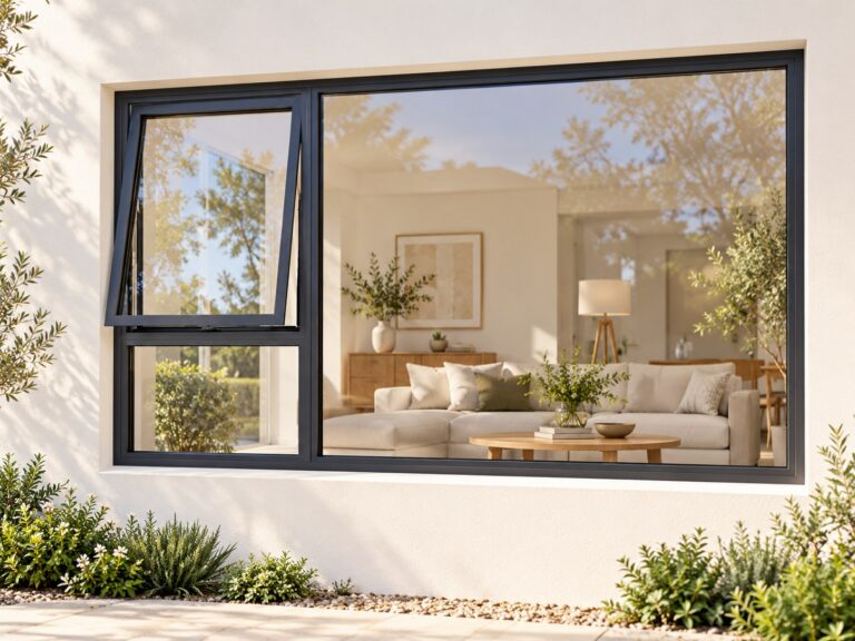 kenzo pt219lc charcoal 2100x900mm top hung window