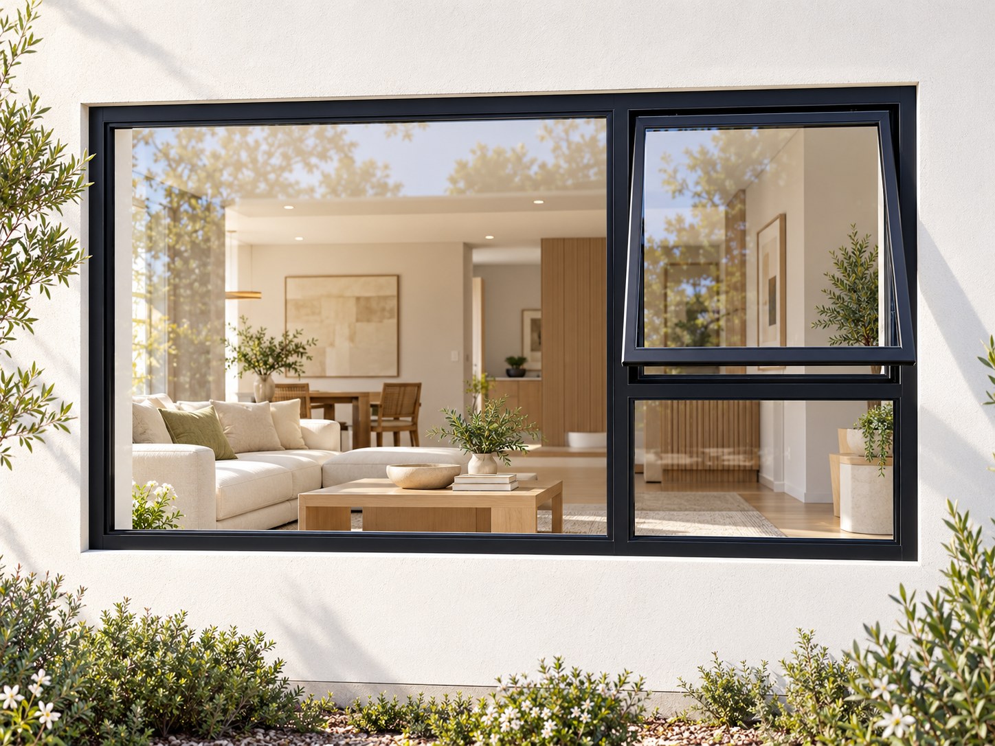 kenzo pt219rbl black 2100x900mm top hung window kenzo pt219rbl black 2100x900mm top hung window