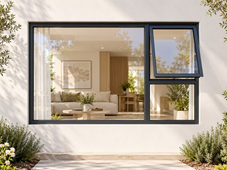 kenzo pt219rc charcoal 2100x900mm top hung window