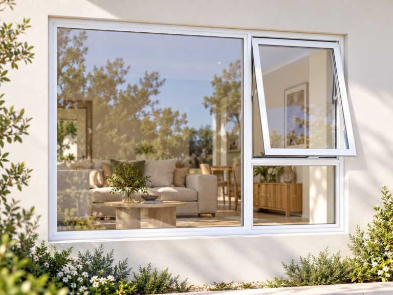 kenzo pt219rw white 2100x900mm top hung window