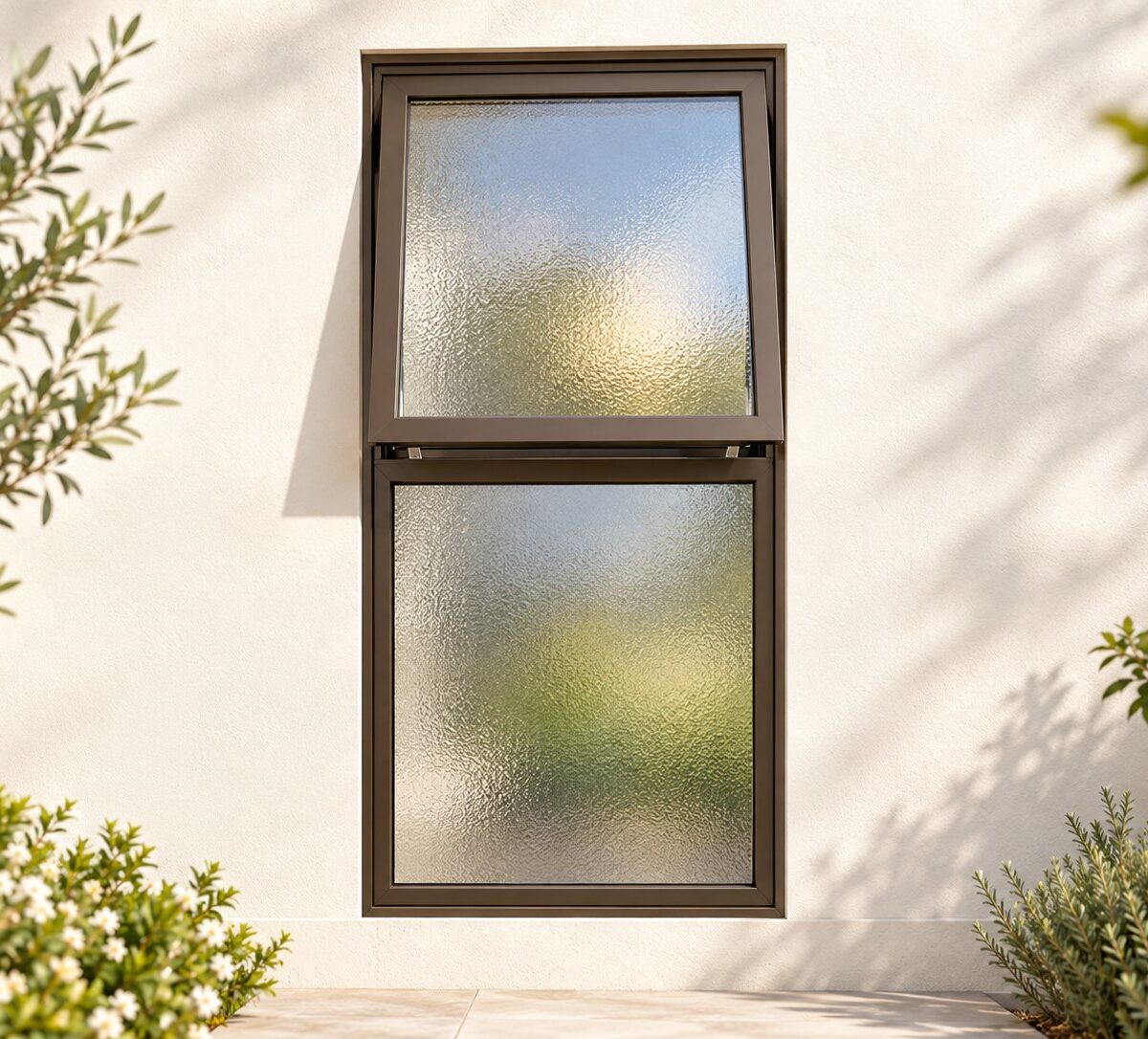 kenzo pt612obstsgb bronze 600x1200mm top hung window