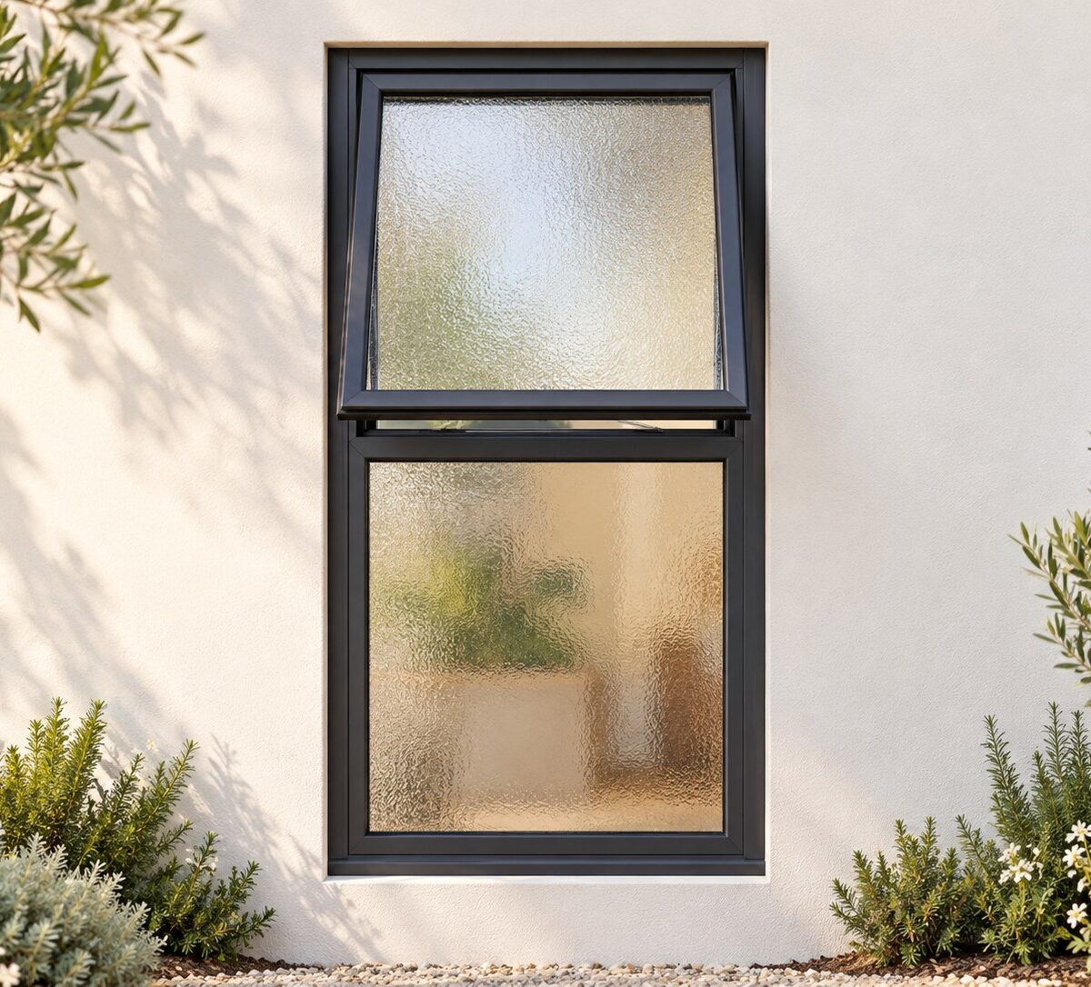 kenzo pt612obstsgc charcoal 600x1200mm top hung window