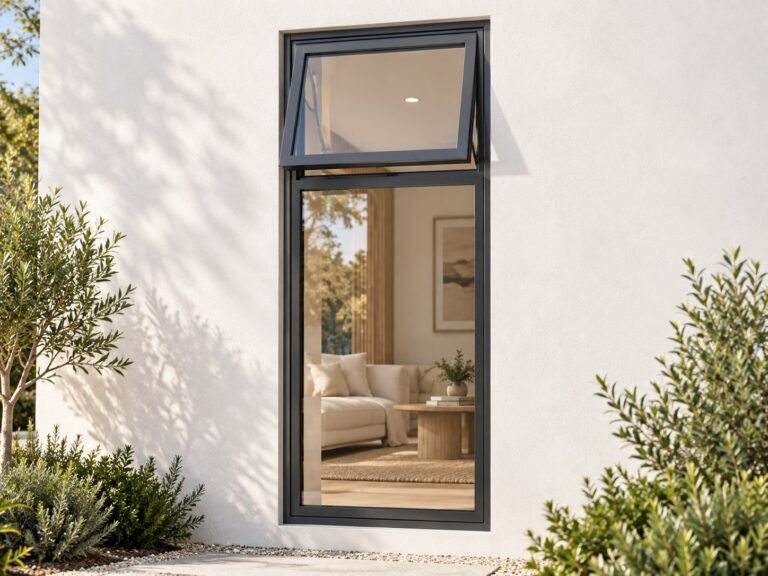 kenzo pt618c charcoal 600x1800mm top hung window