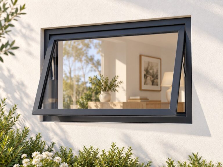kenzo pt64c charcoal 600x400mm top hung window