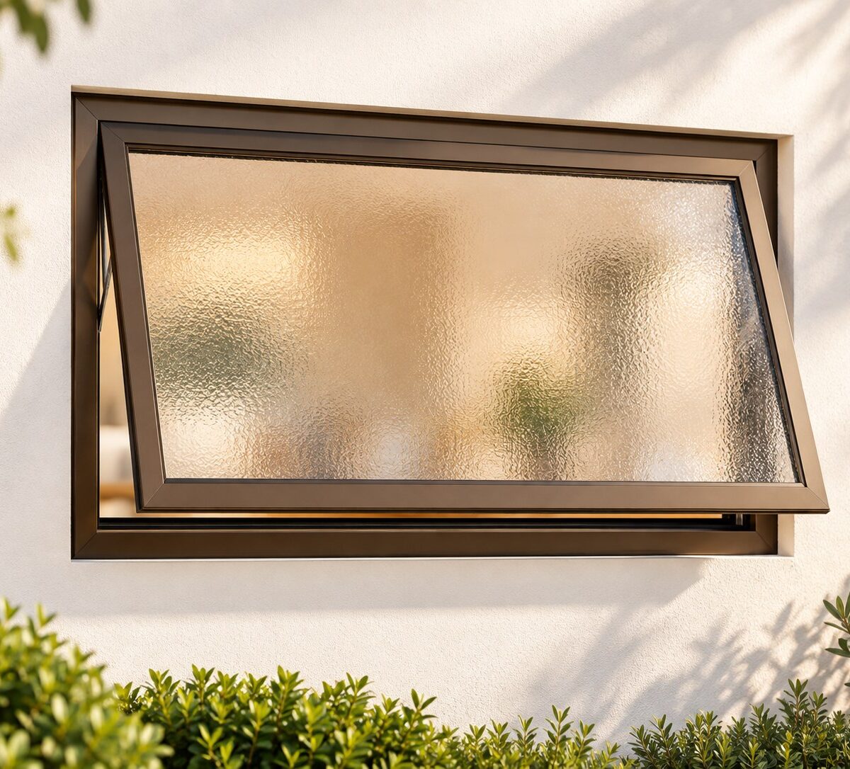 kenzo pt64obstsgb bronze 600x400mm top hung window