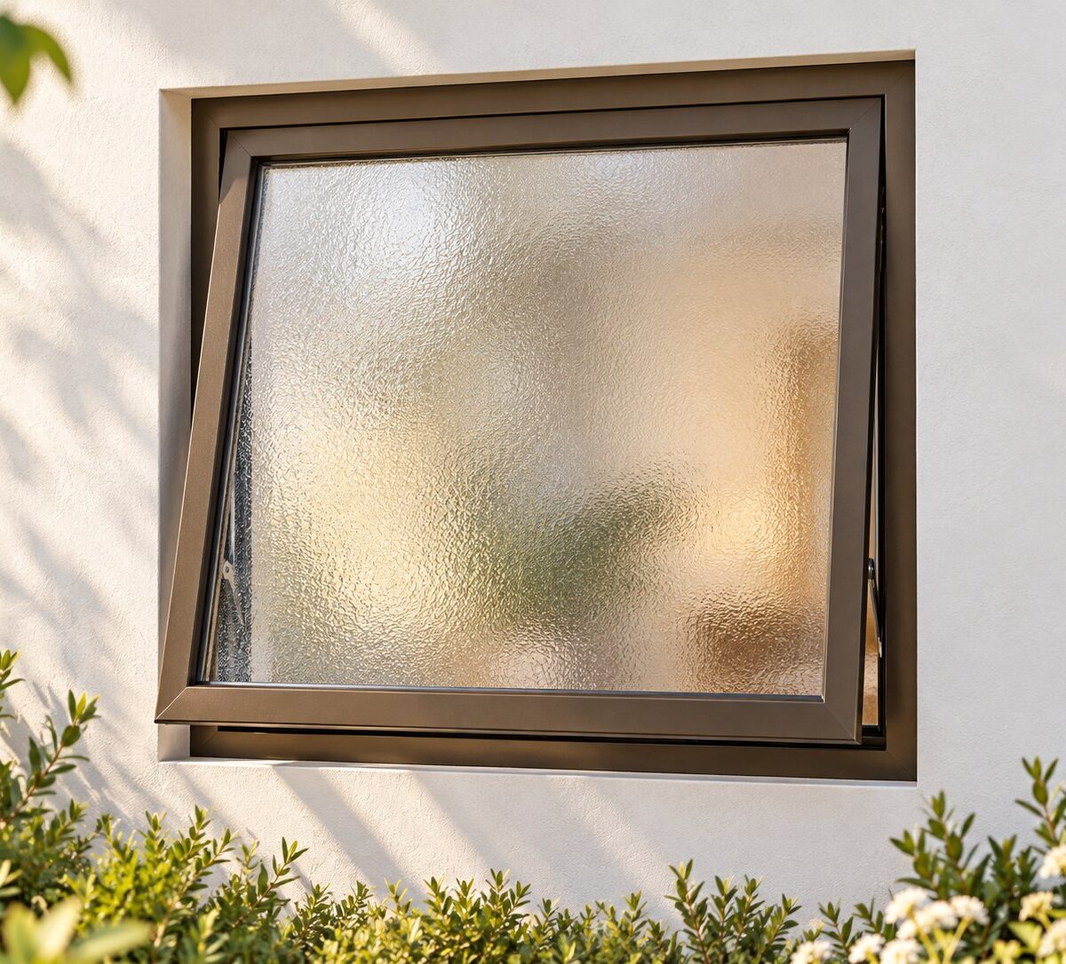 kenzo pt66obstsgb bronze 600x600mm top hung window