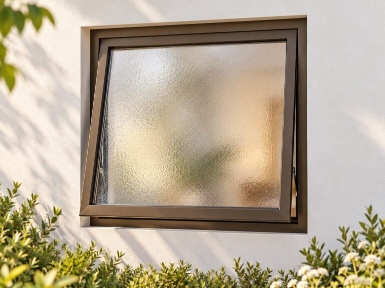 kenzo pt66obstsgb bronze 600x600mm top hung window