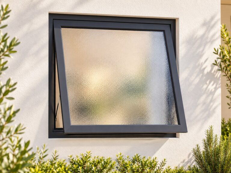 kenzo pt66obstsgc charcoal 600x600mm top hung window