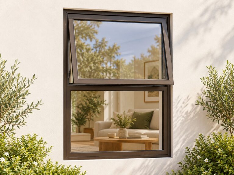 kenzo pt912b bronze 900x1200mm top hung window