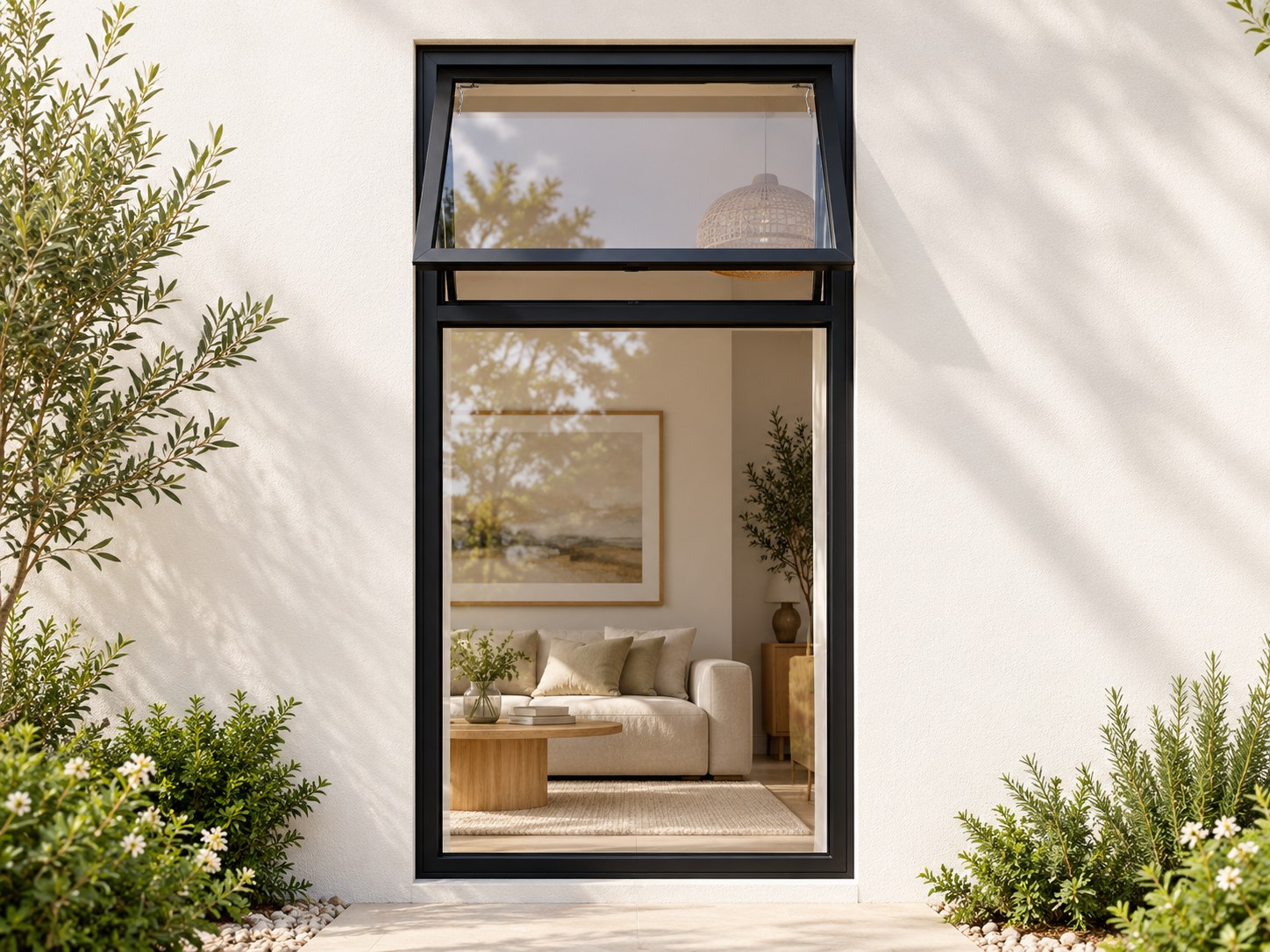 kenzo pt918bl black 900x1800mm top hung window kenzo pt918bl black 900x1800mm top hung window