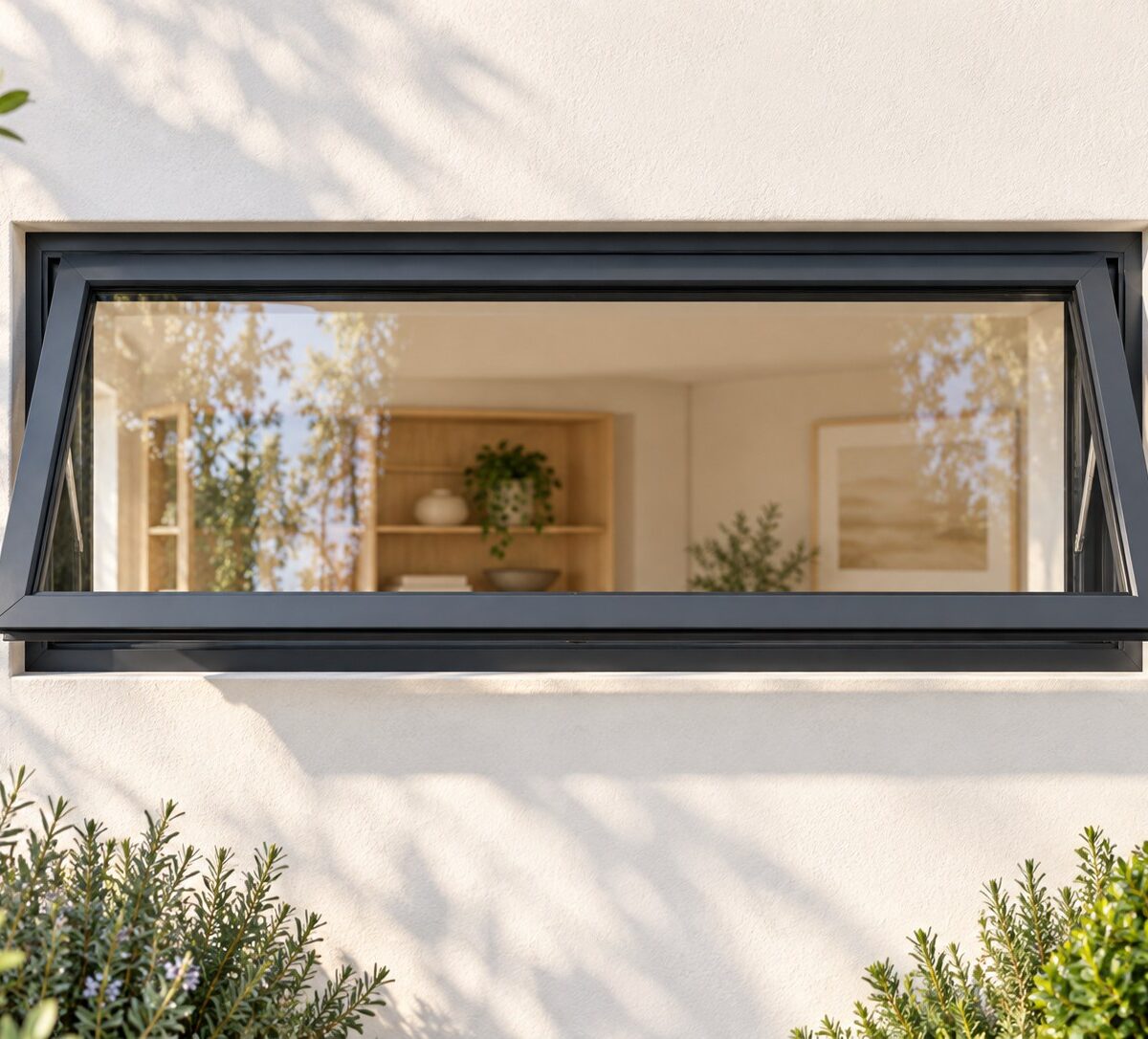 kenzo pt94c charcoal 900x400mm top hung window