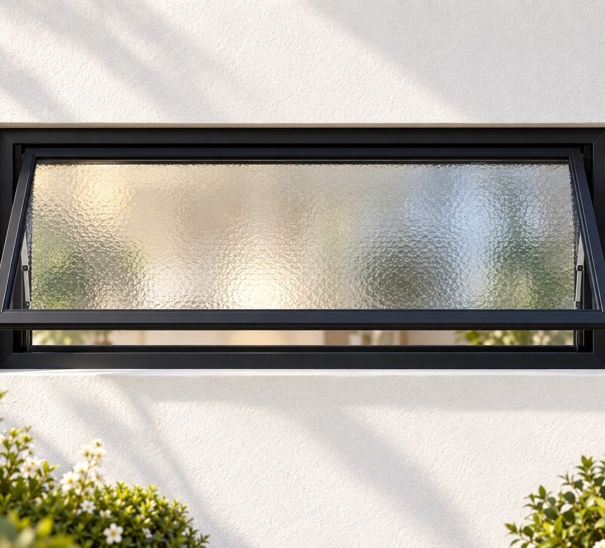 kenzo pt94obstsgbl black 900x400mm top hung window