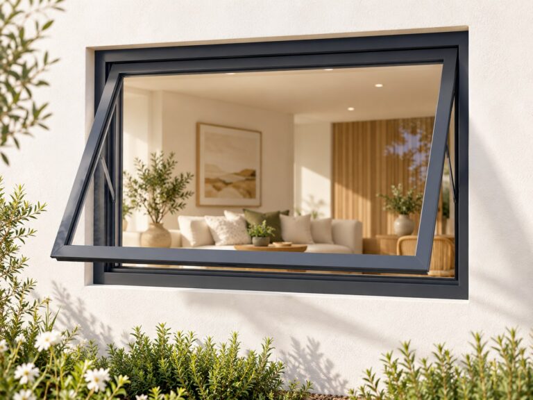 kenzo pt96c charcoal 900x600mm top hung window