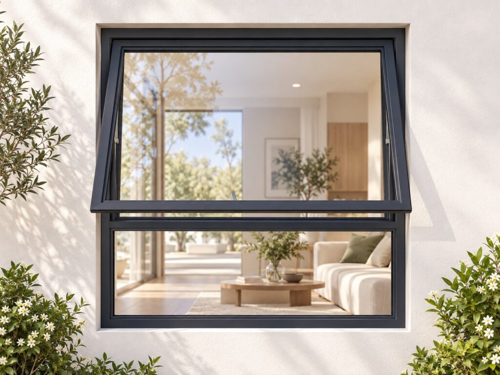 Upper Opener with Fixed Lower Pane – lifestyle illustration