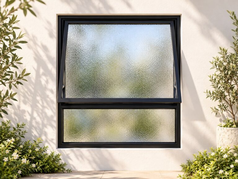 kenzo pt99obstsgbl black 900x900mm top hung window