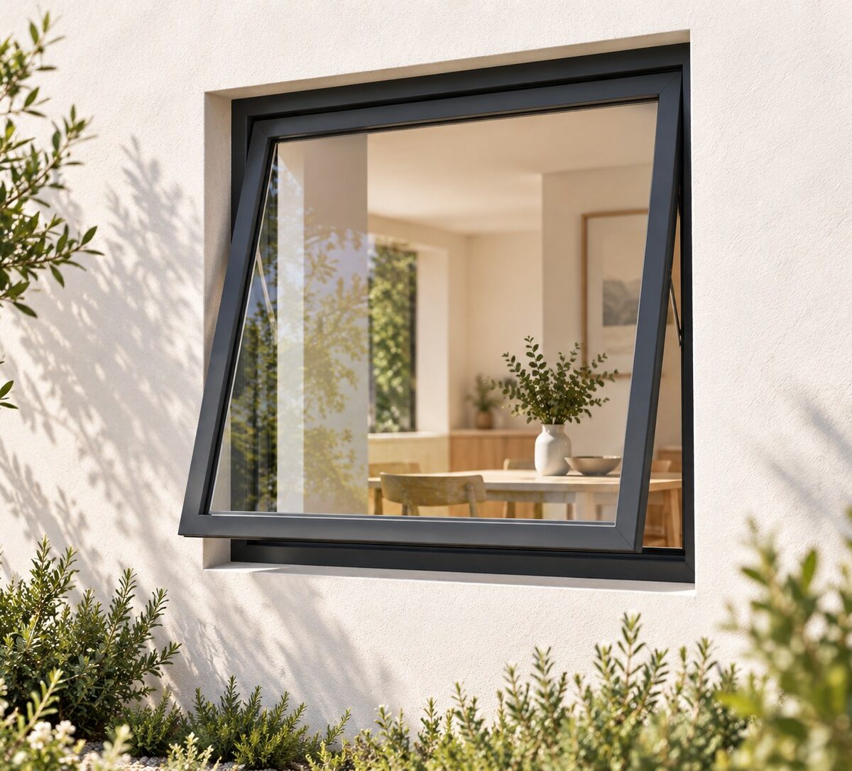 kenzo pta69c charcoal 600x900mm top hung window