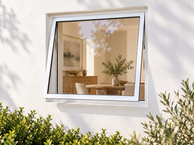 kenzo pta69w white 600x900mm top hung window