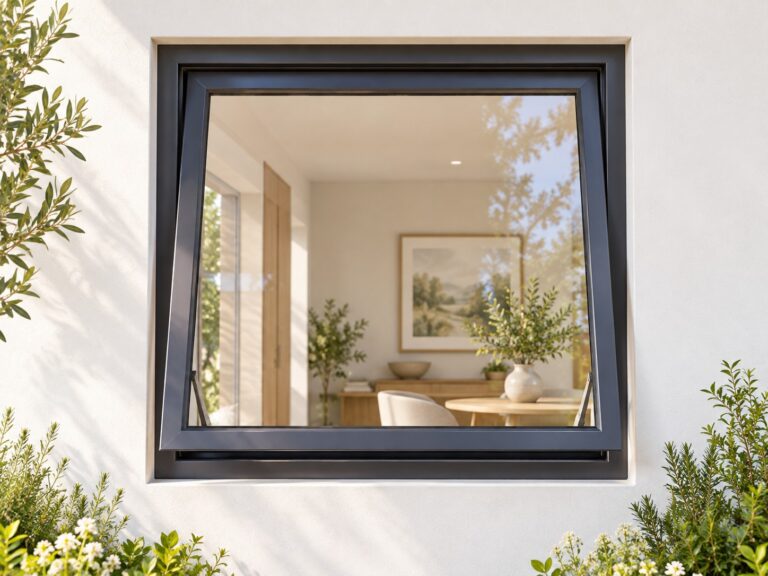 kenzo pta99c charcoal 900x900mm top hung window