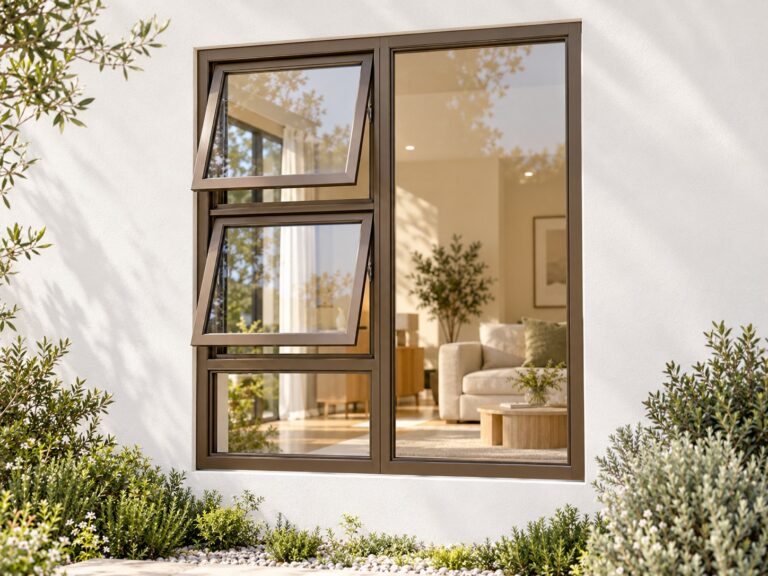 kenzo ptt1215lb bronze 1200x1500mm top hung window