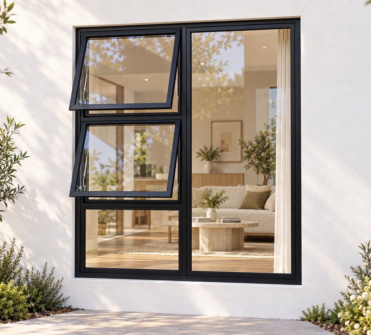 Black Premium Top-Hung Windows | Kenzo