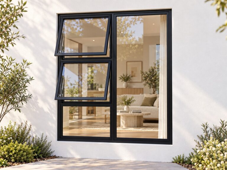kenzo ptt1215lbl black 1200x1500mm top hung window
