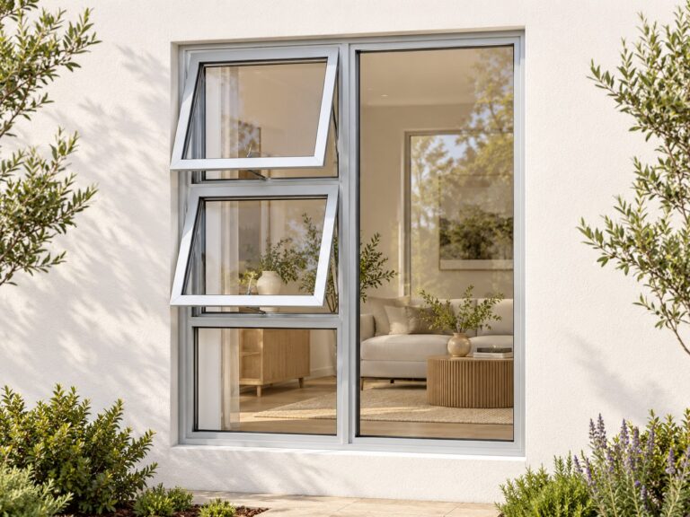 kenzo ptt1215ls silver 1200x1500mm top hung window