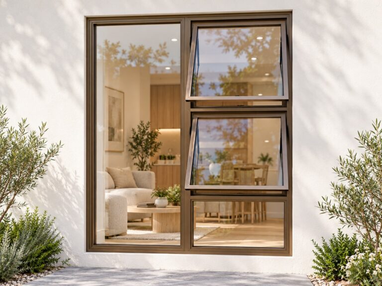 kenzo ptt1215rb bronze 1200x1500mm top hung window