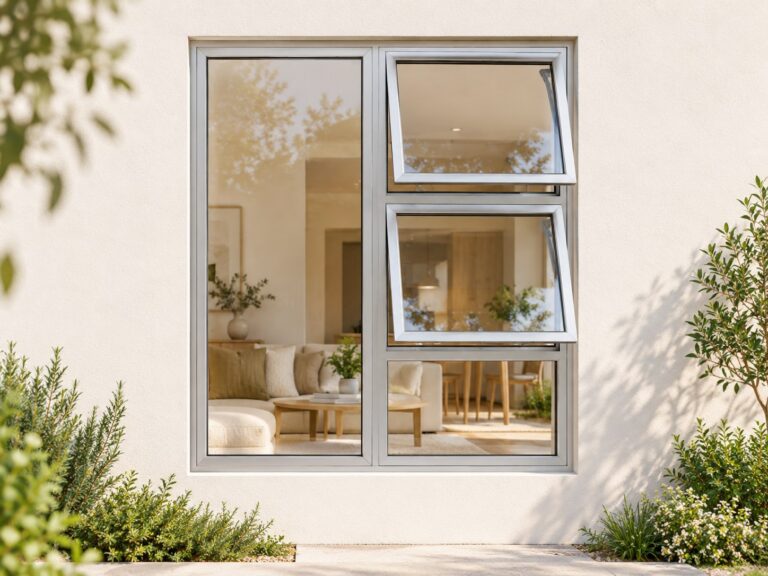 kenzo ptt1215rs silver 1200x1500mm top hung window