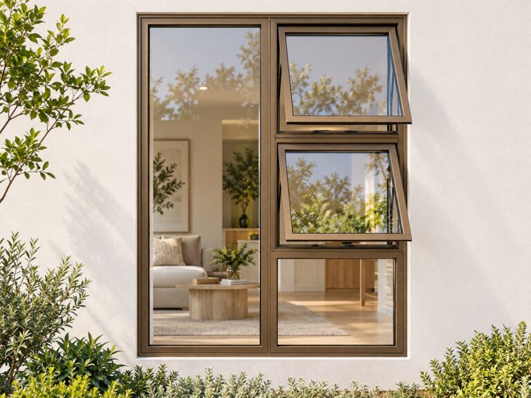 kenzo ptt1218rb bronze 1200x1800mm top hung window