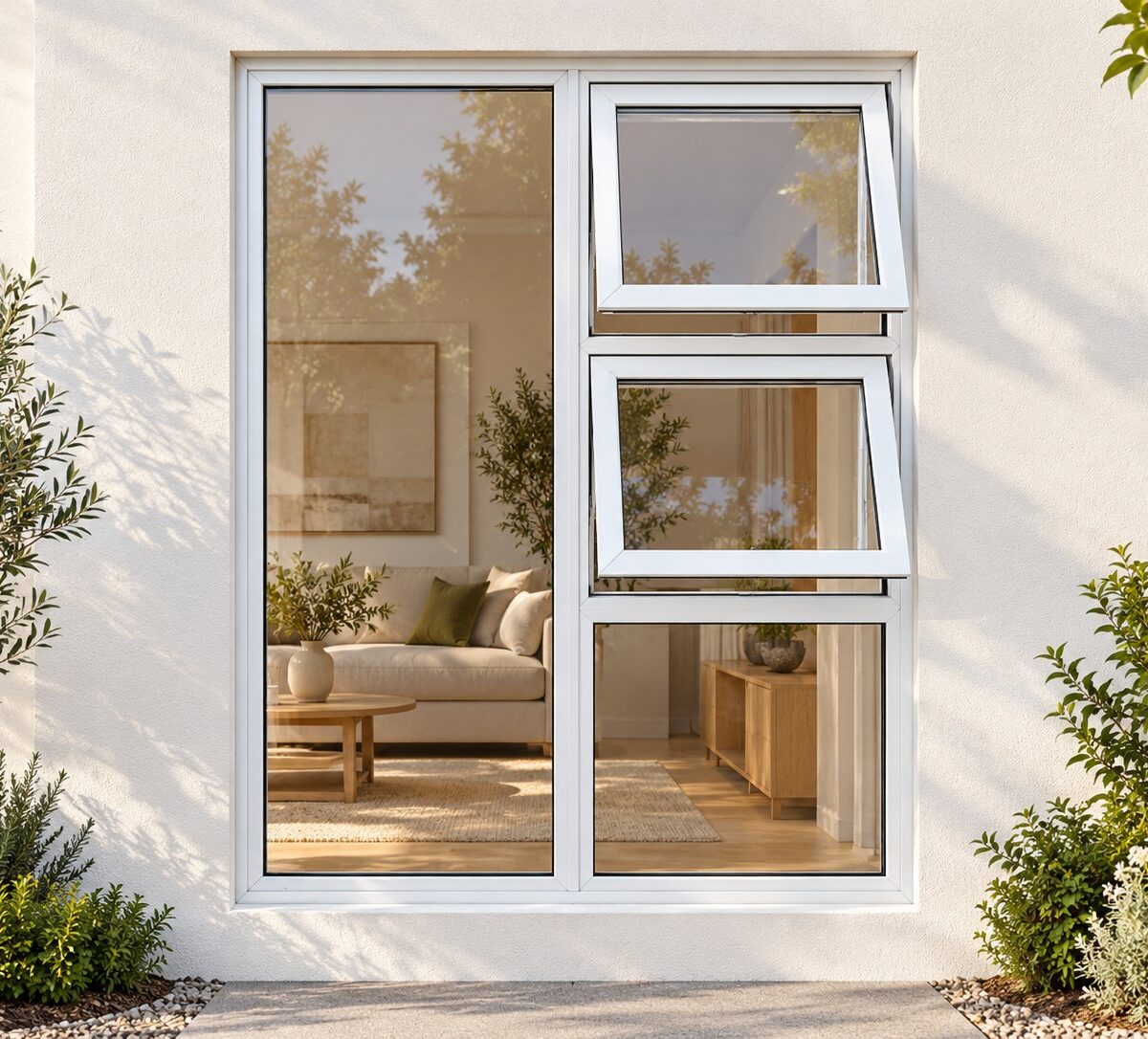 kenzo ptt1218rw white 1200x1800mm top hung window