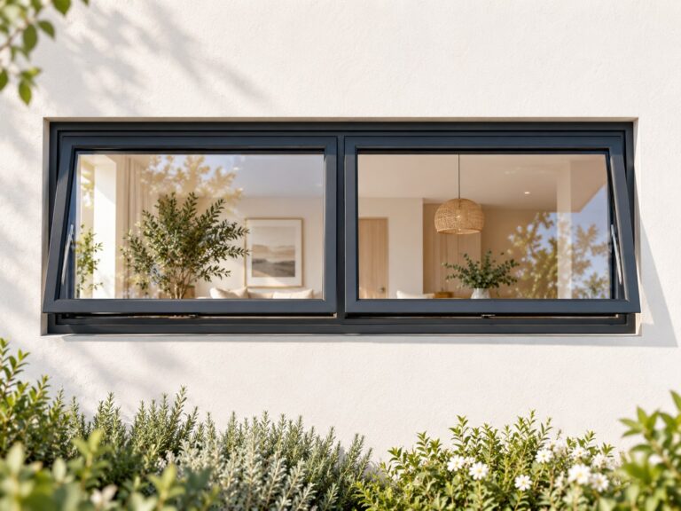 kenzo ptt124c charcoal 1200x400mm top hung window