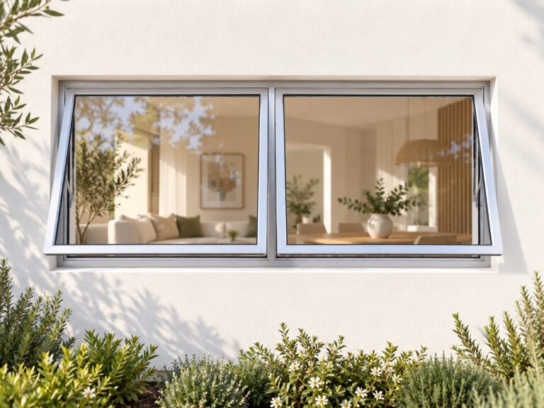 kenzo ptt126s silver 1200x600mm top hung window